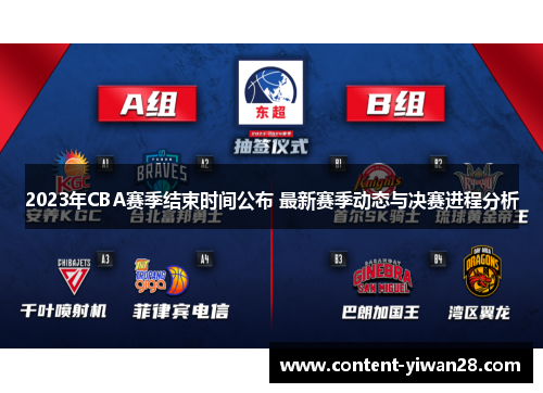 2023年CBA赛季结束时间公布 最新赛季动态与决赛进程分析 2023年CBA赛季结束时间公布 最新赛季动态与决赛进程分析